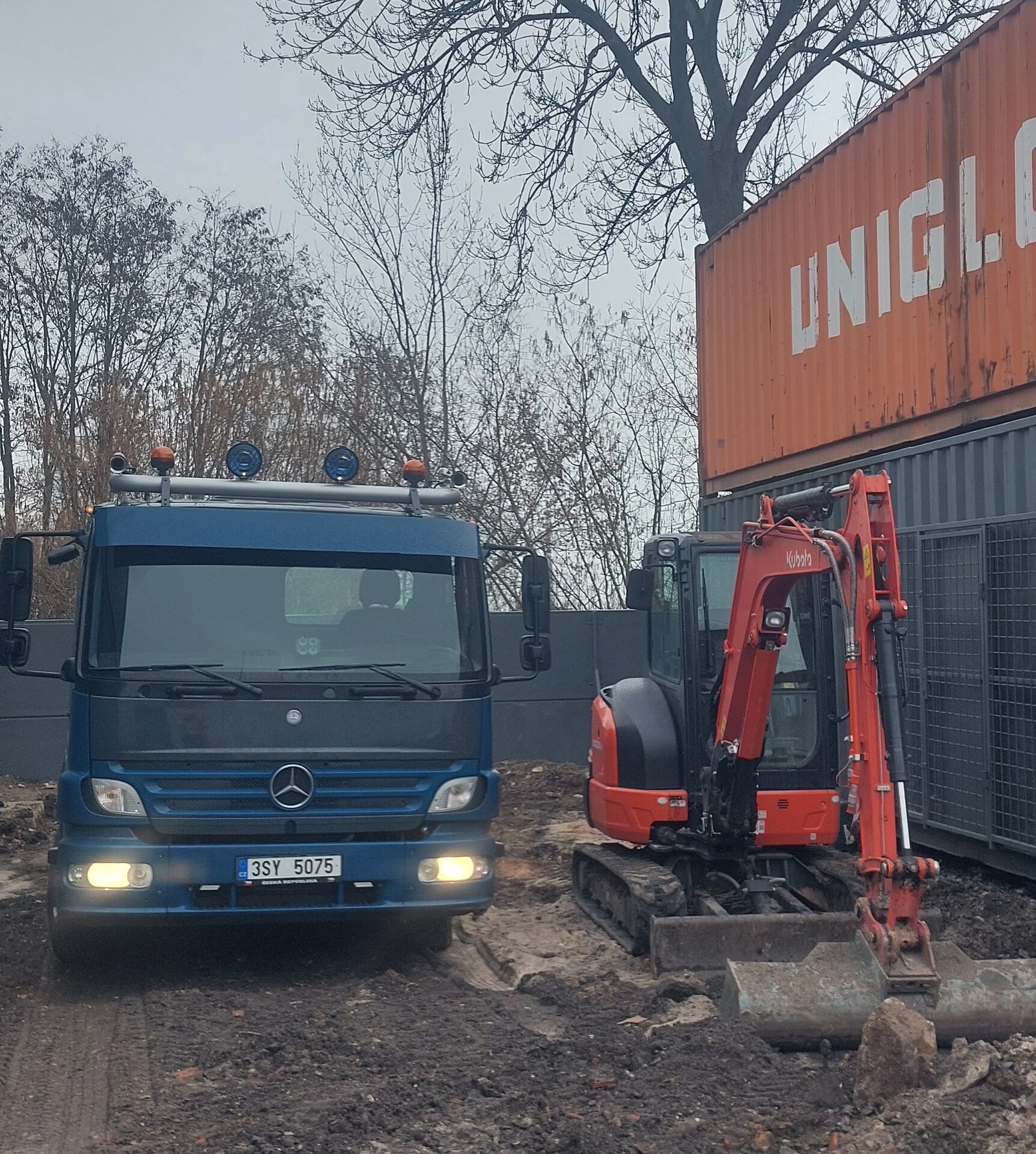 Tým Bagr Smiřice na realizaci