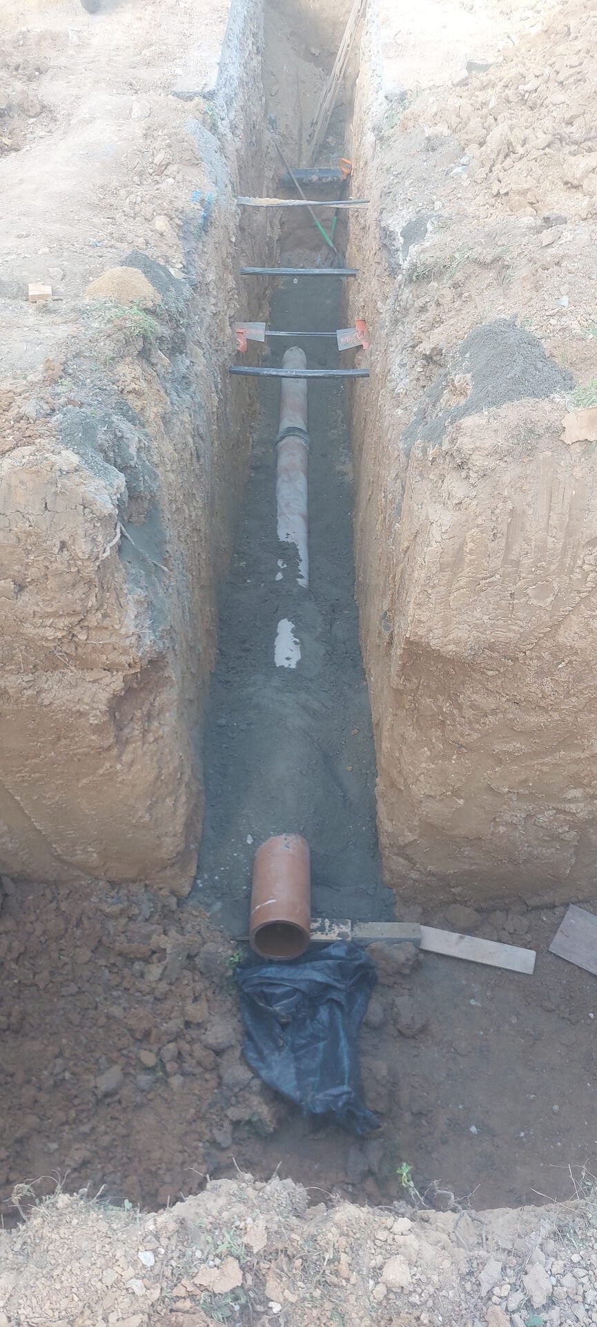 Kanalizační přípojka 28 m